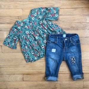 Adorable Baby Gap Girl outfit